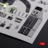 KELIK K48085 KI-21 interior 3D decals for ICM kit 1/48